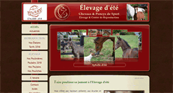 Desktop Screenshot of elevage-d-ete.fr